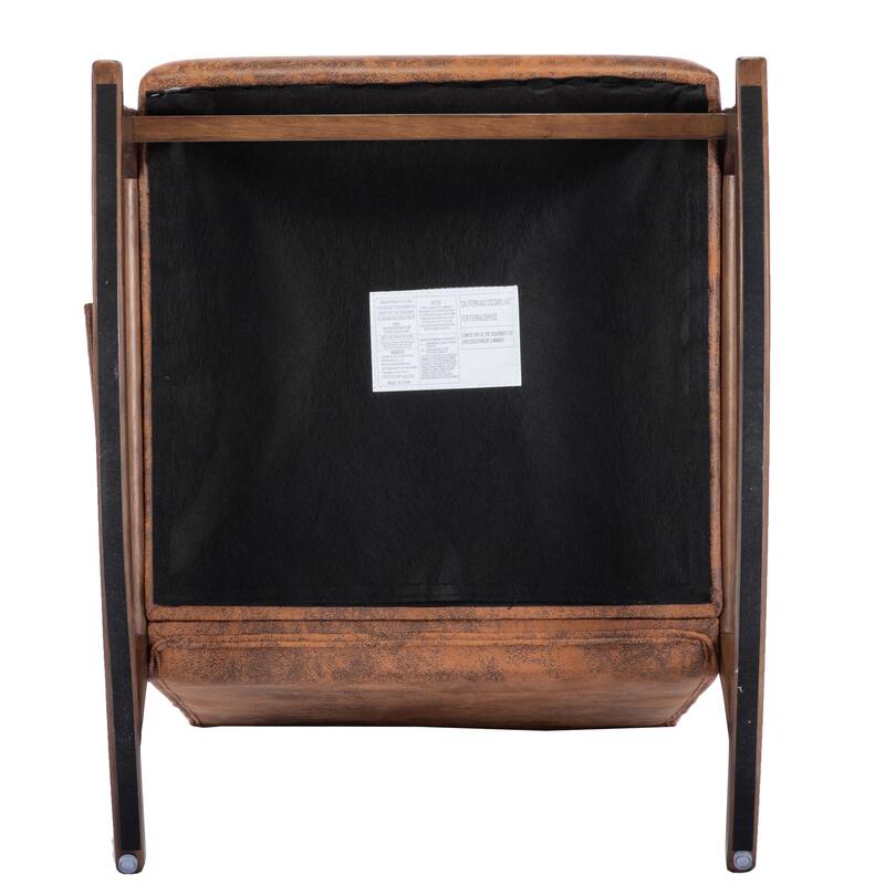 Rocking Armchair With Ottoman for Living Room