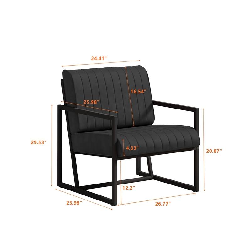 Accent chair Steel Armchair