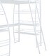 preview thumbnail 9 of 16, Metal Twin Size Loft Bed Frame with L-shaped Desk, Power Outlet, USB Ports, Wireless Charging and Shelves for Kids, Teens