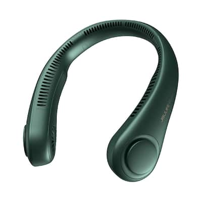 JisuLife Bladeless Turbine Neck Fan FA14, Dark Green