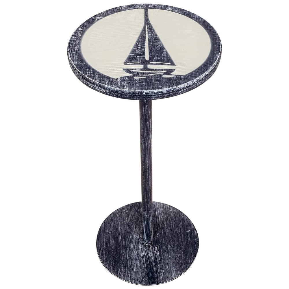 Coastal Round Drink Table
