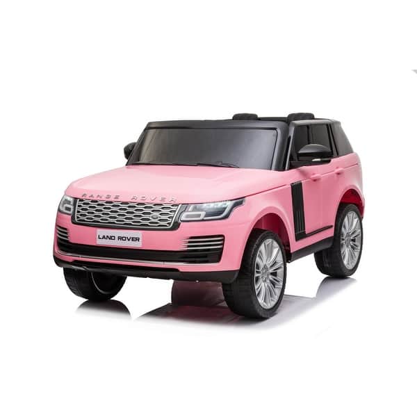 slide 1 of 1, 24V Range Rover HSE 2 Seater Ride on Car Pink
