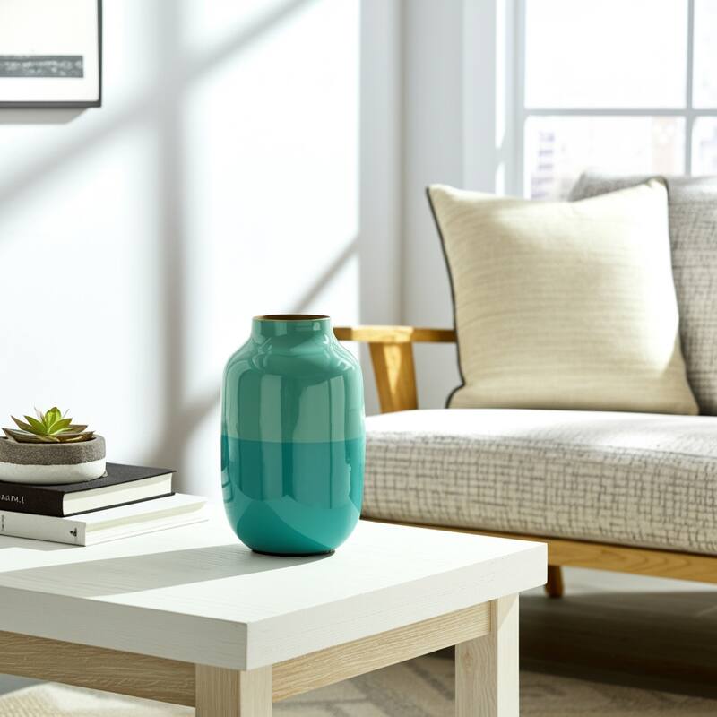 Sagebrook Home Metal Vessel Vase