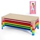 preview thumbnail 2 of 20, Costway 6 Pack Stackable Daycare Cots with Easy Lift Corners - See Details Multicolor