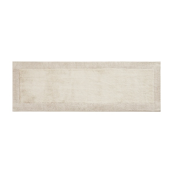 Madison Park Signature Splendor 100-percent Cotton Tufted 3000 GSM Reversible Bath Rug - 24x72" - Natural