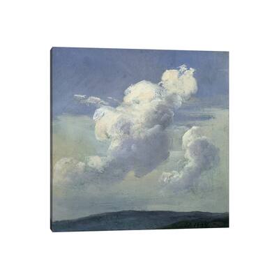 iCanvas "Cloud Study, 1832" by Johan Christian Dahl Canvas Print