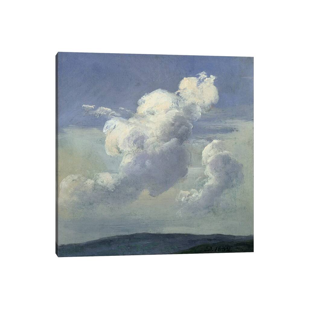 iCanvas "Cloud Study, 1832" by Johan Christian Dahl Canvas Print