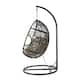 Kylie Outdoor Wicker Hanging Basket Chair by Christopher Knight Home