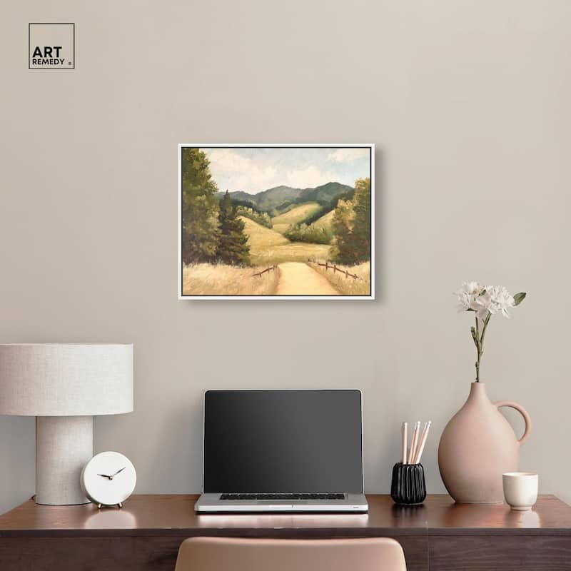 Summer Fields Canvas by Art Remedy