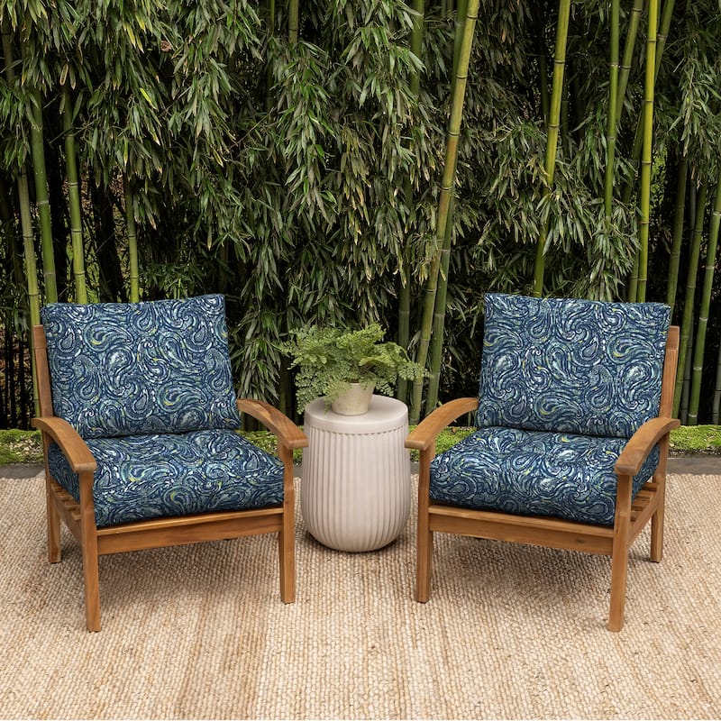 ARDEN earthFIBER Tufted Blowfill Deep Seat Set, 24 x 24