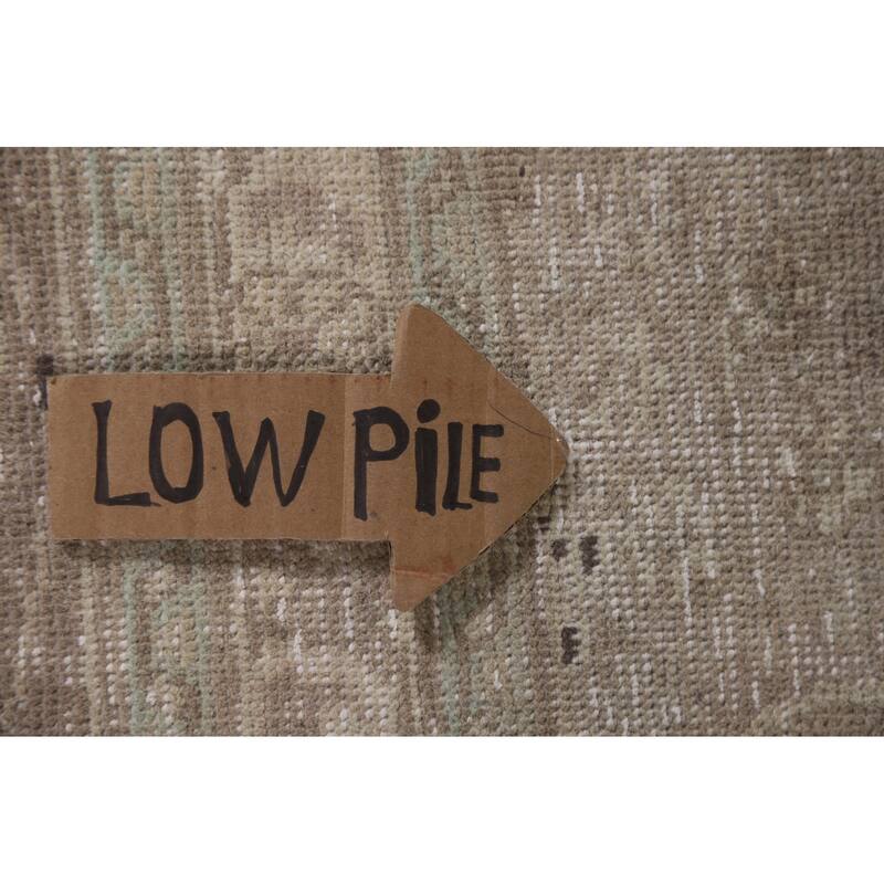 Hand Knotted Oriental 100% Wool Carpet Traditional Floral Beige & Ivories Tabriz Area Rug - 12' 7'' X 10' 2''