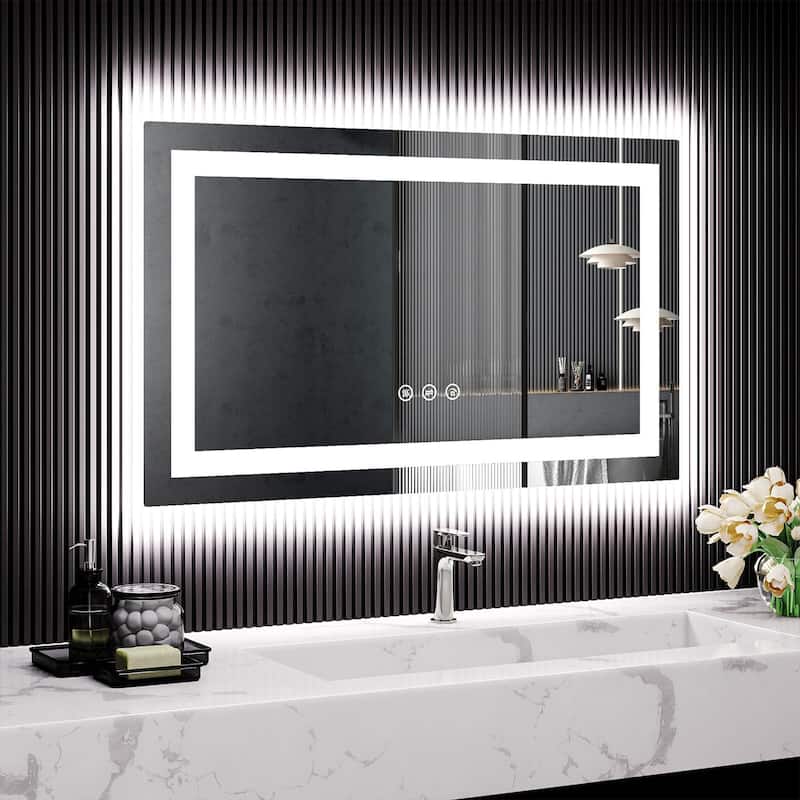 LED Bathroom Mirror - 40"*24" Rectangular