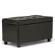 preview thumbnail 2 of 128, WYNDENHALL Essex 34-in. Wide Rectangular Storage Ottoman