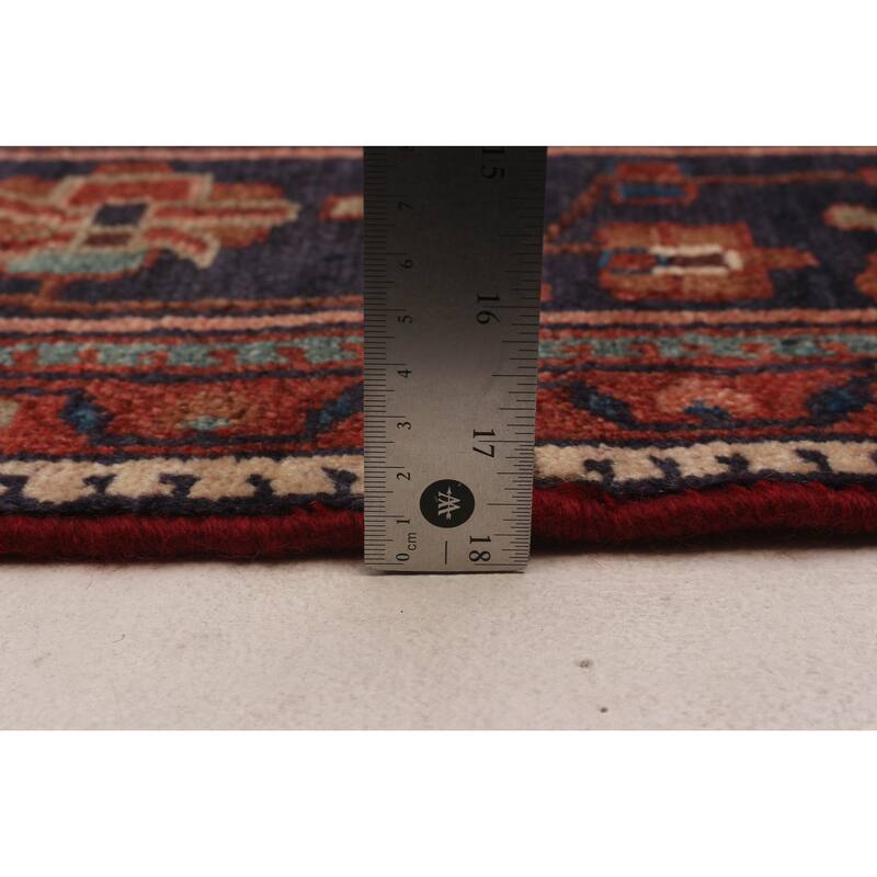 ECARPETGALLERY Hand-knotted Anadol Red Wool Rug - 3'7 x 10'2