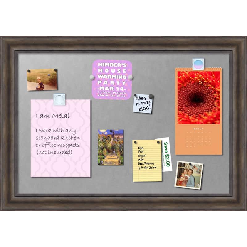 Magnetic Board, Rustic Pine