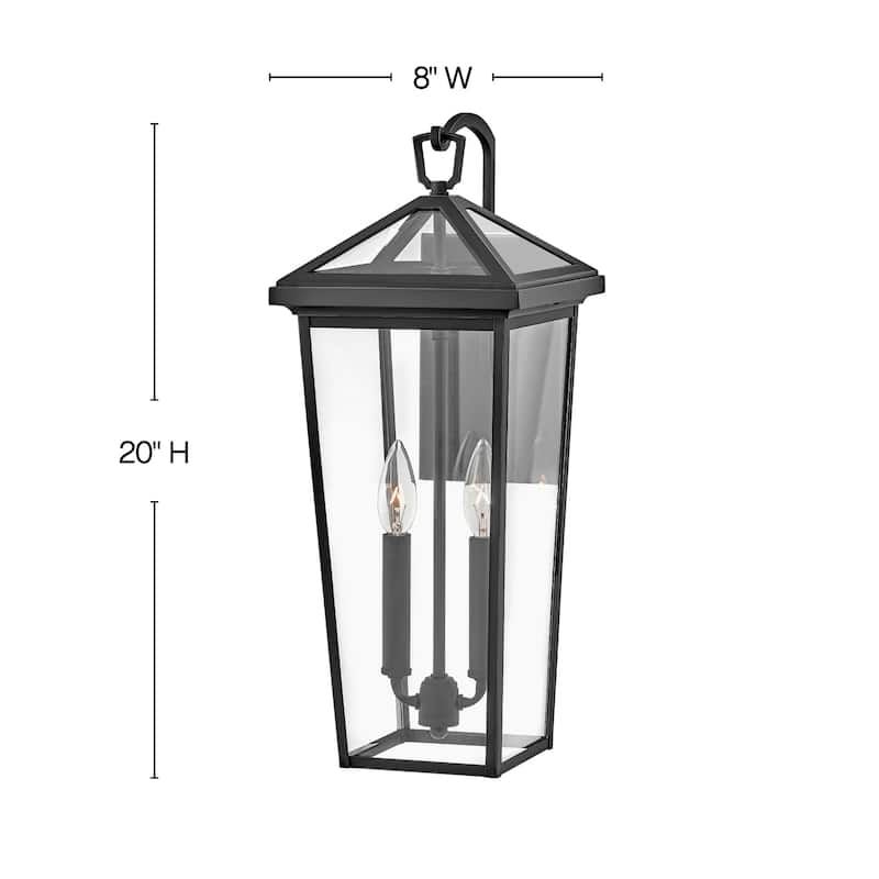 Hinkley Lighting 25655-LL Alford Place 2 Light 20" Tall LED Outdoor