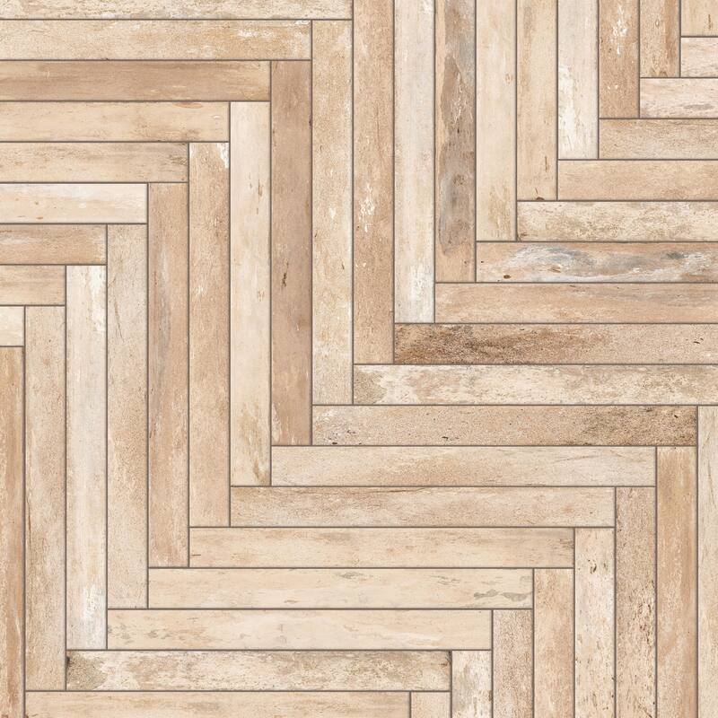 Merola Tile Sedona Sand 1-7/8" x 17-3/4" Porcelain Floor and Wall Tile