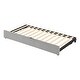preview thumbnail 19 of 34, Multifunctional Design Upholstered Daybed with Pop Up Trundle, Space-saving, Twin Size