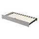 preview thumbnail 29 of 33, Twin Size Upholstered Daybed with Pop up Trundle & Wood Slat Support