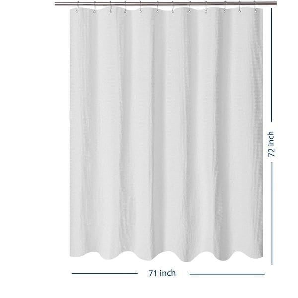 Kathy Ireland Delicate Floral Magnolia 71" x 72" Shower Curtain