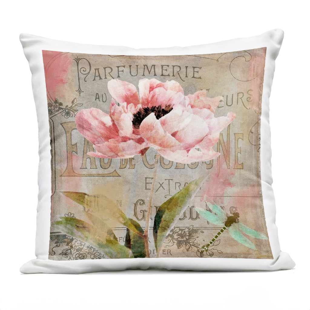 Stupell French Vintage Blossom Printed Outdoor Throw Pillow Design by Sasha