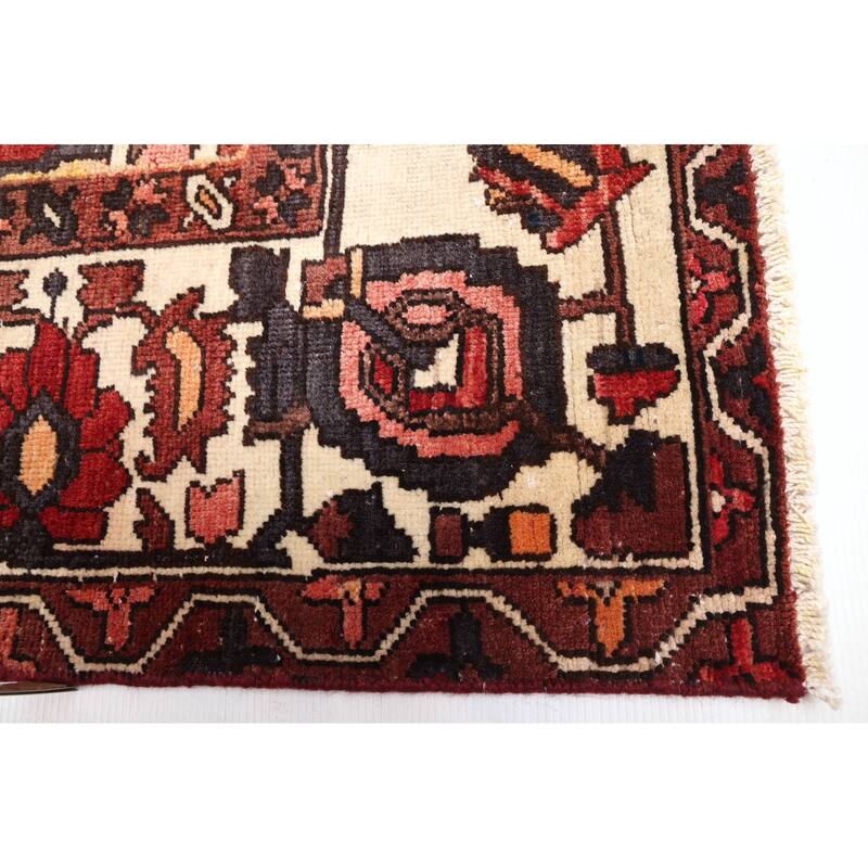 ECARPETGALLERY Hand-knotted Kayseri Vintage Red Wool Rug - 6'7 x 9'10