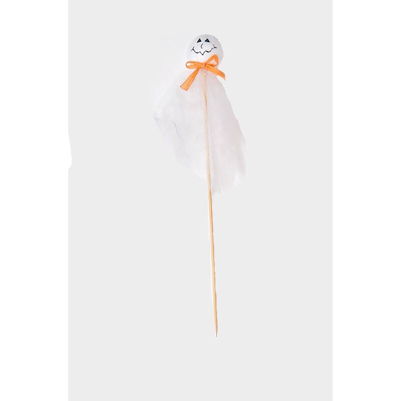 12" Organza Ghost Pick, Set of 12