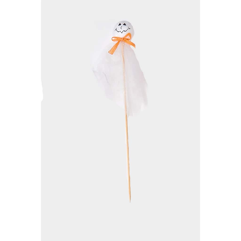 12" Organza Ghost Pick, Set of 12