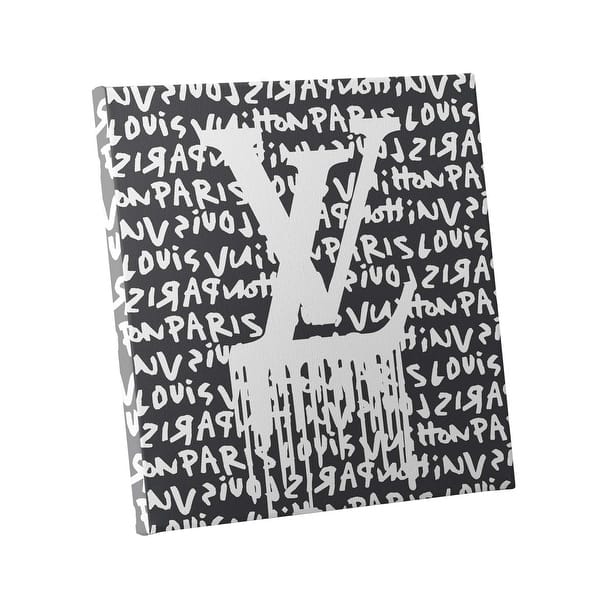 vuitton drip logo