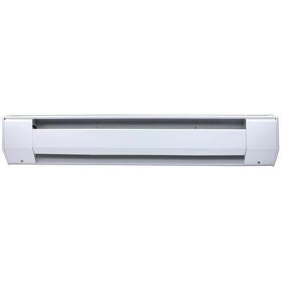 King 4K1210A 1000W 120V 48 inch Baseboard Heater - almond