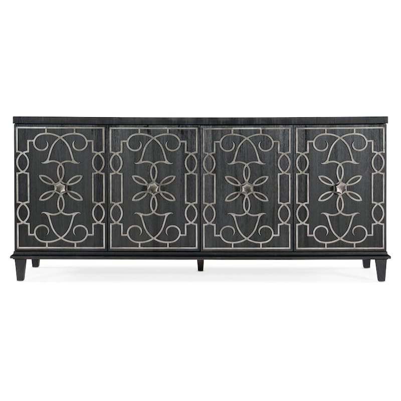 Hooker Furniture 628-85104 Melange 82" Wide 2 Drawer Wood Veneer