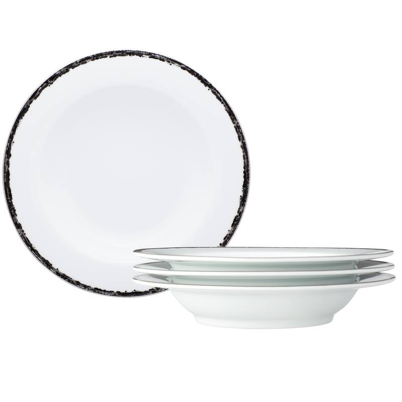 Noritake Rill Set Of 4 Pasta Bowls, 11", 24 oz.