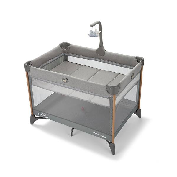 slide 2 of 7, Graco On the Go Zip DLX Playard, Parker - N/A