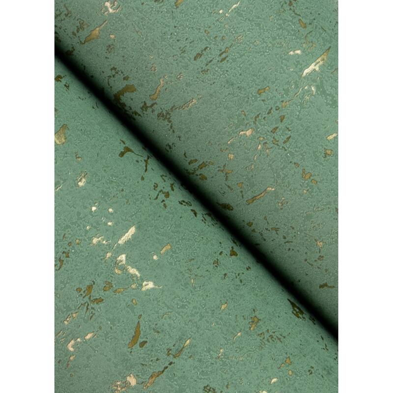 Advantage Callie Mint Concrete Wallpaper