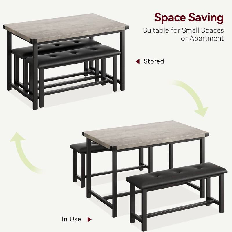 Dining Table Set for 4