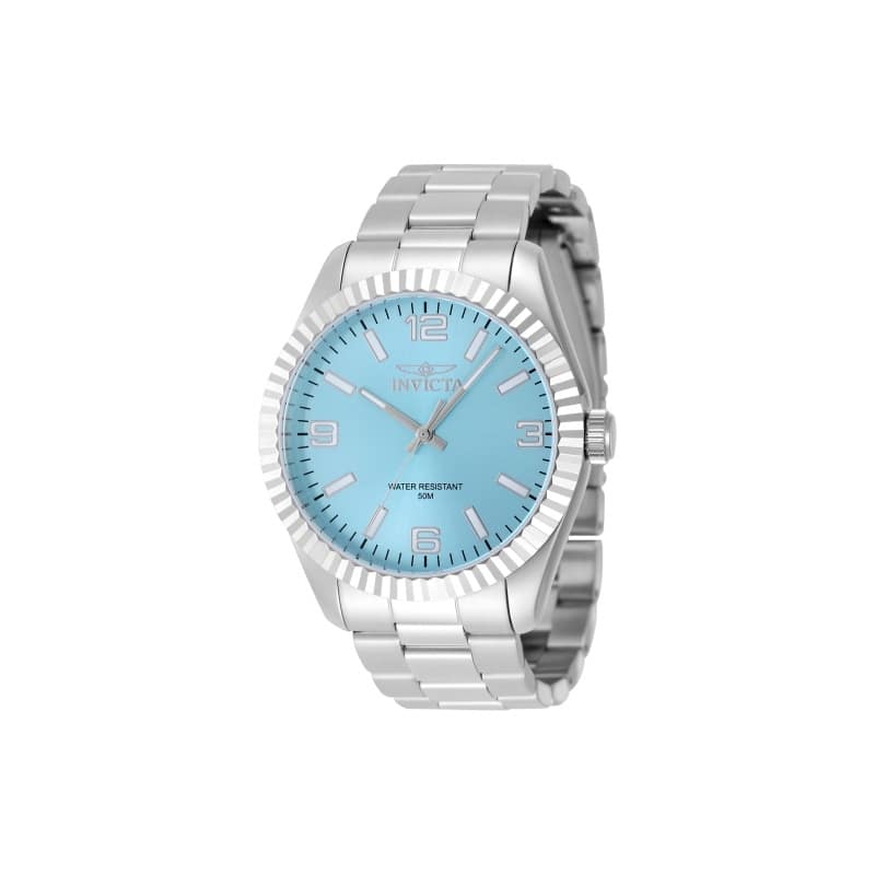 Invicta Men's 48904 Specialty Quartz 3 Hand Tiffany Blue Dial Watch