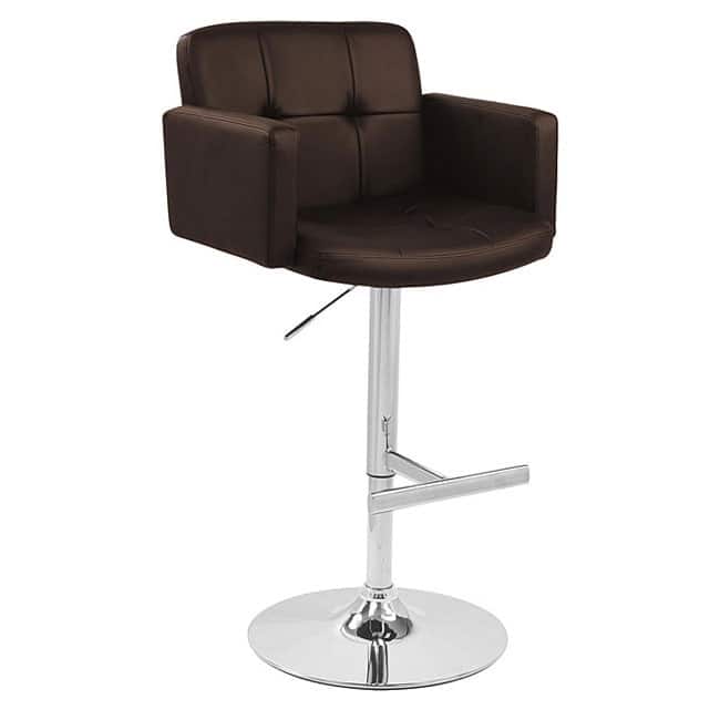 Strick & Bolton Lambert Brown Bar Stool