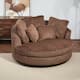 Option Chair/Brown/Faux fur