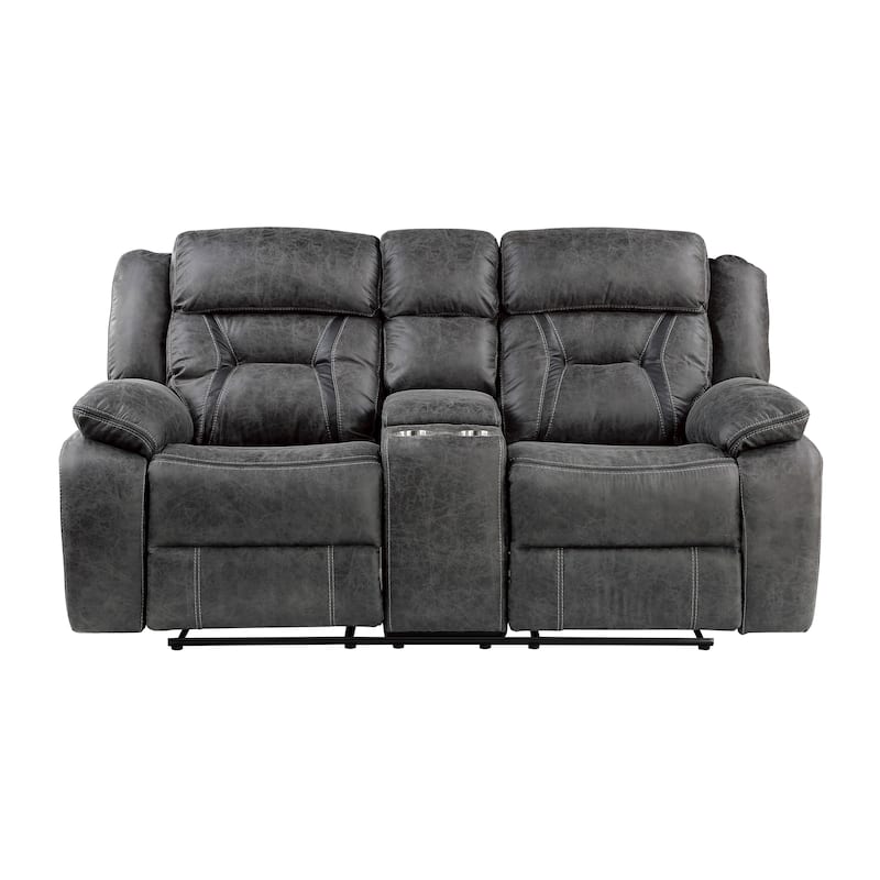 Avondale Double Reclining Love Seat with Center Console