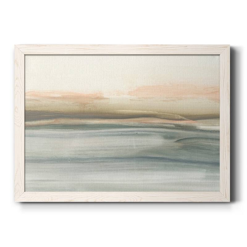 Atlantic Sunrise II-Premium Framed Canvas - Ready to Hang - 18X24 - White