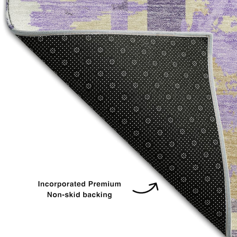 Premium Washable Super Soft Contemporary Casual Mayfield Rug