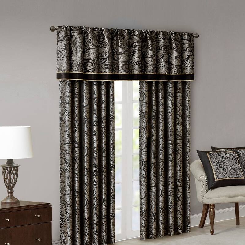 Jacquard Curtain Panel