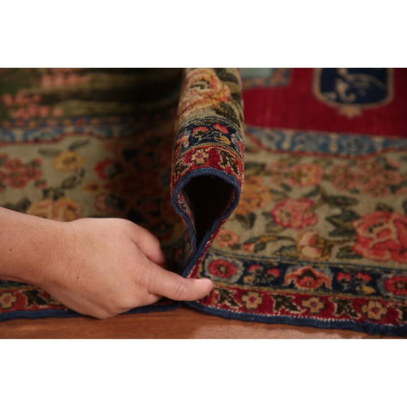 Pre-1900 Antique Masterpiece Vegetable Dye Tabriz Persian Rug - 4'7" x 6'4"