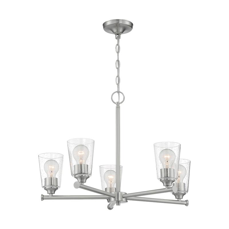 Bellevue NVCH58384 Tussle 5 Light 25" Wide Chandelier