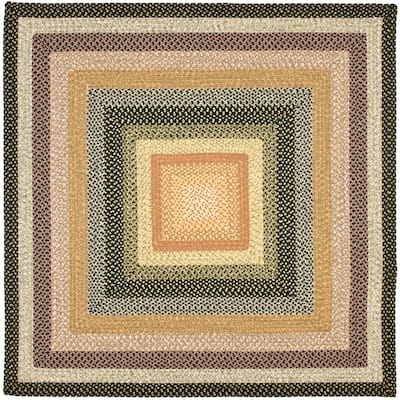 SAFAVIEH Handmade Braided Jo Machine Washable Country Casual Rug