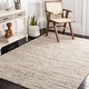 preview thumbnail 3 of 49, SAFAVIEH Retro Lubomira Modern Abstract Rug 4' x 6' - Ivory/Dark Grey - Rectangle