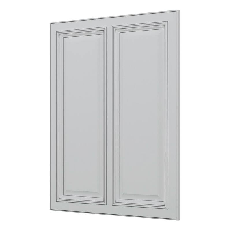 Sunny Wood Riley 24" x 30" Decorative Panels - White