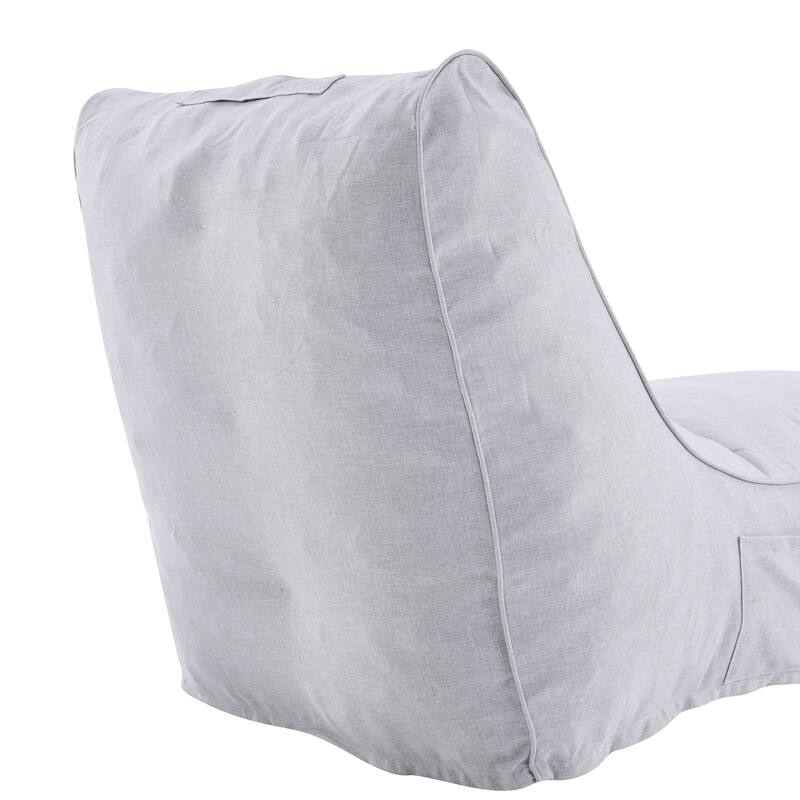 Christopher Knight Home - Ethel Casual Outdoor Upholstered Bean Bag Chair