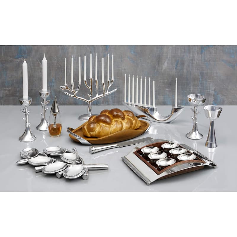 Nambe Menorah Silver