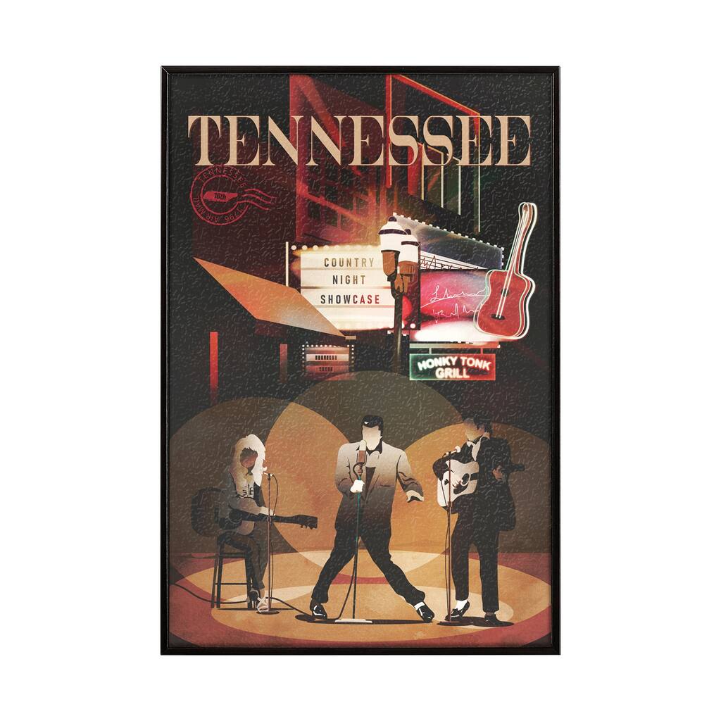 Tennessee "Go" Series Made To Order Canvas Art